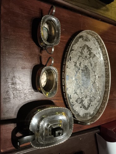 Epns tea set teapot - epns,
