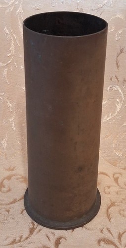 1915 brass artillery shell - brass,