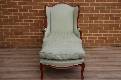 French wingback armchair - french,