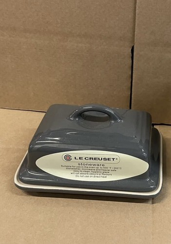 Creuset butter dish with - butter,