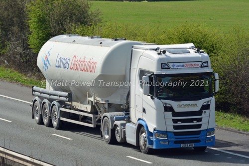 Truck photo 12x8 - scania, s580