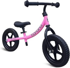 Banana Bike LT Balance Bike for Kids - Pink Balance Bike for Toddlers 