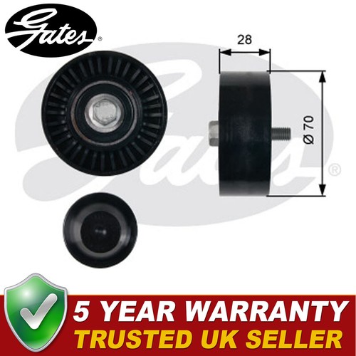 Gates deflection guide pulley - deflection,