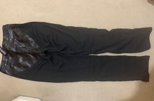 Boo Hoo Contrast Pu Crepe Bum