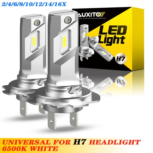 Led bulbs headlight high - h7, /