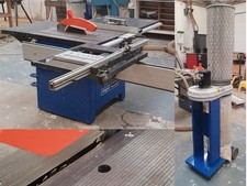 Scheppach Precisa 6.0 Table Saw with Sliding Carriage incl;uding Dust Extractor