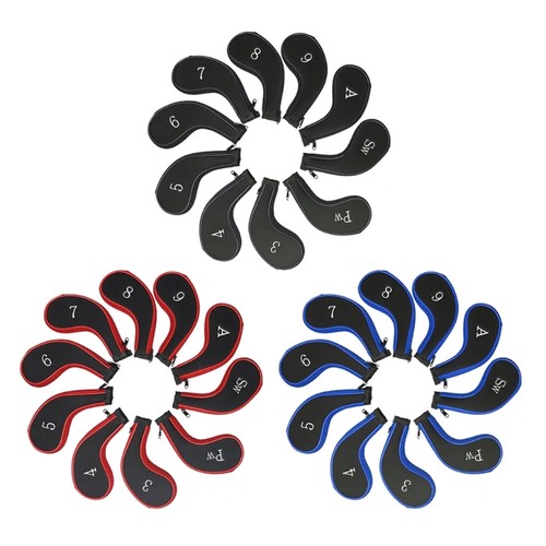 10pcs golf iron headcover - golf,