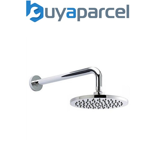 Round 200mm fixed shower - round, head