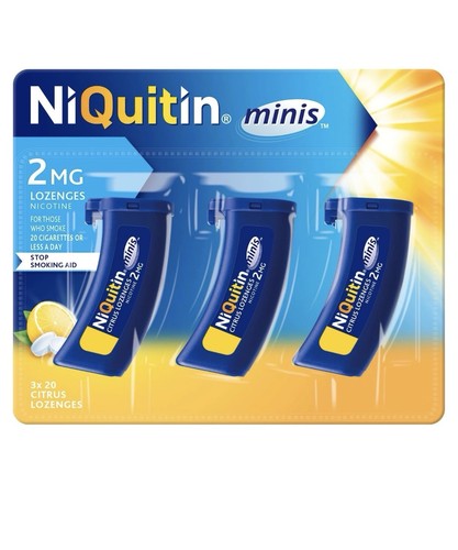Niquitin 2mg minis citrus - niquitin,