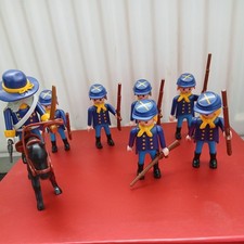 7 x Vintage Playmobil American