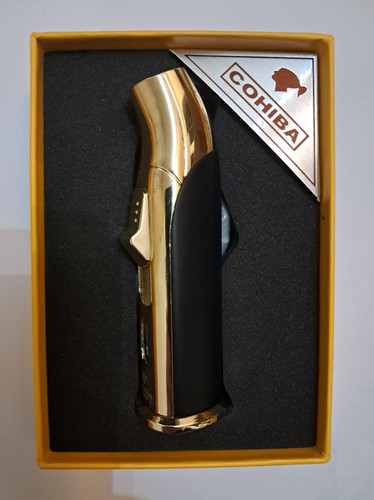 New black gold windproof gas - black,
