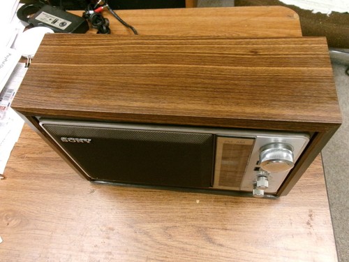 Vintage sony transistor - vintage,