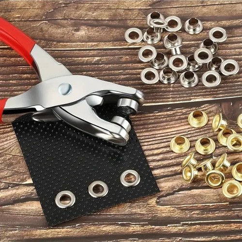Steel eyelet pliers hole - eyelet,