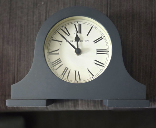 Laura ashley grey - ashley, clock