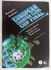 European Cup Final Programme