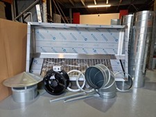 Commercial Kitchen Streamline Extractor Hood 2000mm Full Kit