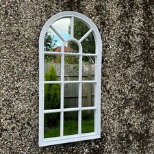 SOHO style Arched White Window