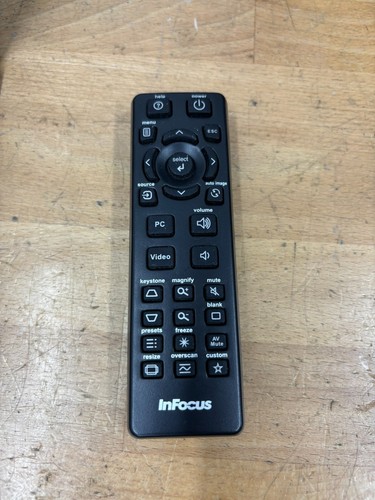 Infocus remote control - remote, black