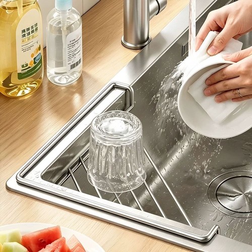 Stainless steel sink - sink, corner