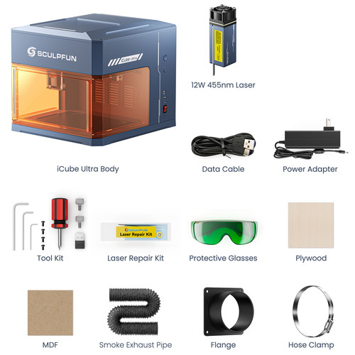 Sculpfun icube ultra dual - ultra,