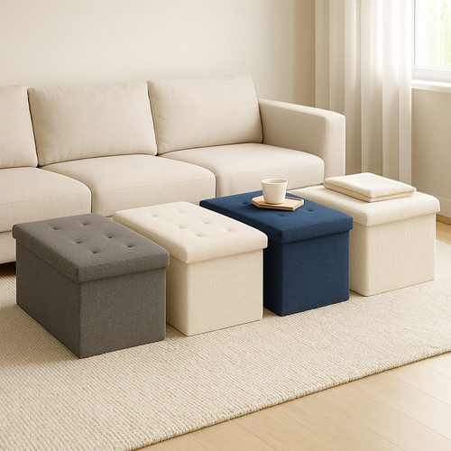 Storage ottoman 111 x - 111, 37