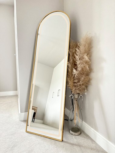 Gold led arched - arched, tall