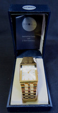 Vintage Unworn Sekonda Model 3686 Watch. Gold Tone Strap. Fully Working. Boxed.