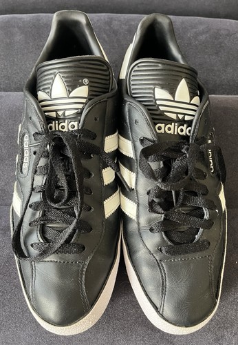 Adidas men black leather - adidas, men’s