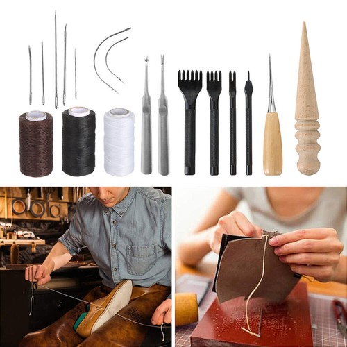18pcs leather craft tool - 18pcs, kit