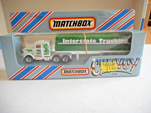 Matchbox convoy cy5 peterbilt - matchbox,