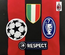 AC Milan Champions League 2011/12 + BOH 7  Patch Set Italy Football Badge