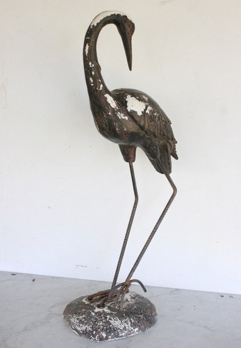 Vintage crane heron - vintage,