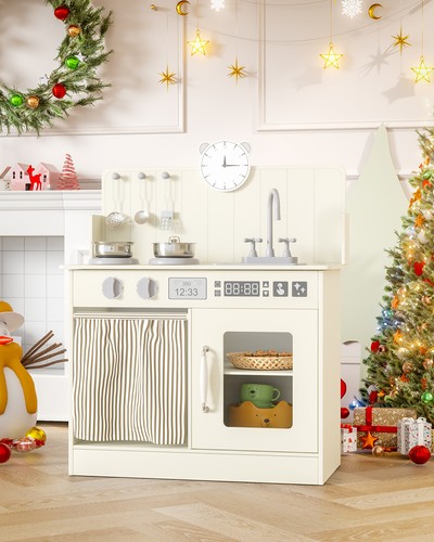 Wooden kids play kitchen - kids,