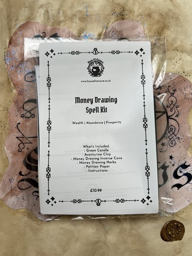 Money drawing spell - money, kit