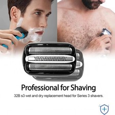 Electric Shaver Foil Head For Braun Series 3 32B 3090cc 3040s Replacement UK