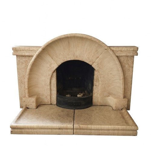 Original art deco fireplace - original,