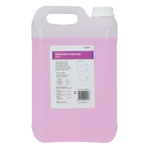 Qtx fog fluid 5ltr - fog,