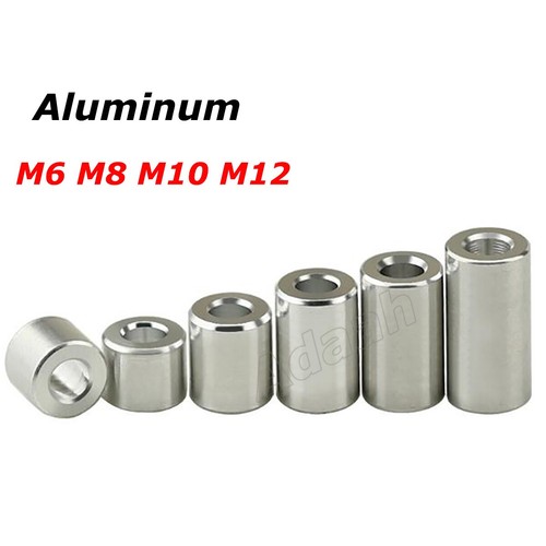 12 aluminum spacers - m6,8,10,12,