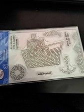 A6 Crystal art stamp