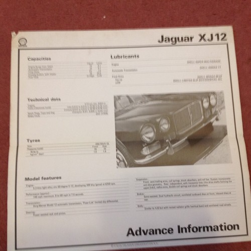 Jaguar xj12 shell vintage - xj12,
