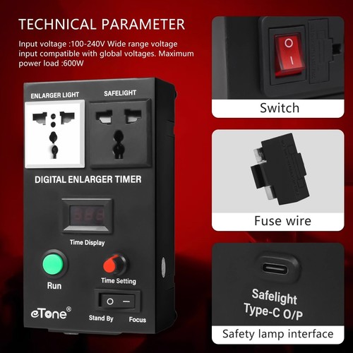 Digital enlarger timer - digital,