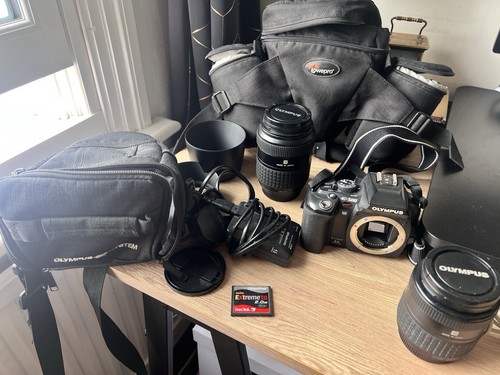 Olympus 500 dslr camera - e-500,