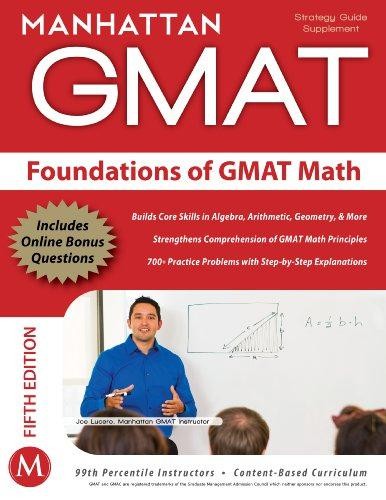 Foundations gmat math - of,