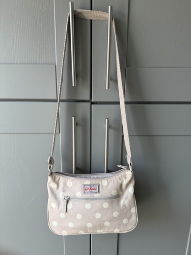 Lovely taupe mushroom polka - taupe,