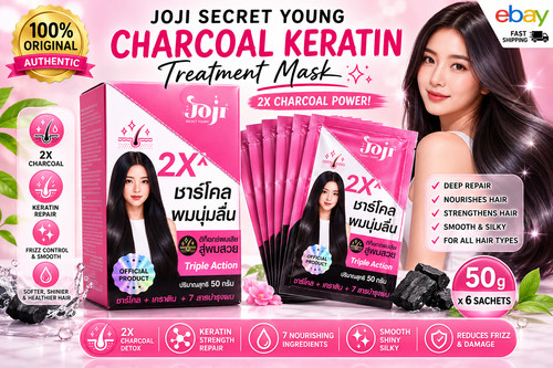 Joji charcoal keratin hair - charcoal,
