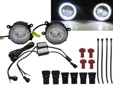 Patrol GU4 Y61 MK5 2004-present SUV 5D DRL LED GLASS Fog Light for NISSAN