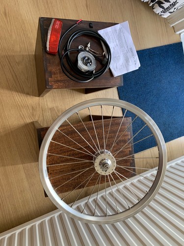 Brompton front wheel hub - brompton,