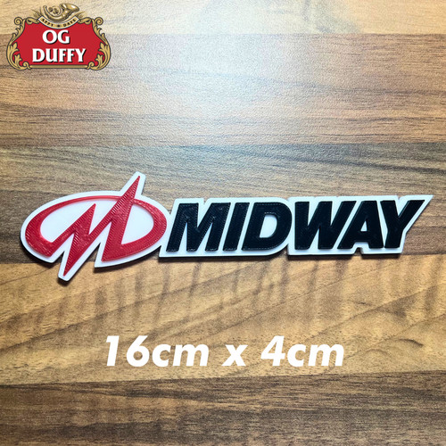 Decorative midway arcade logo - arcade,