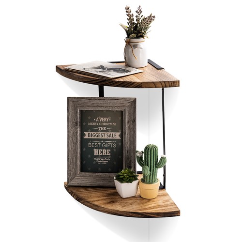 Tier wall mounted corner - 2,