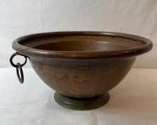 Vintage Hand Hammered Copper Bowl…Old